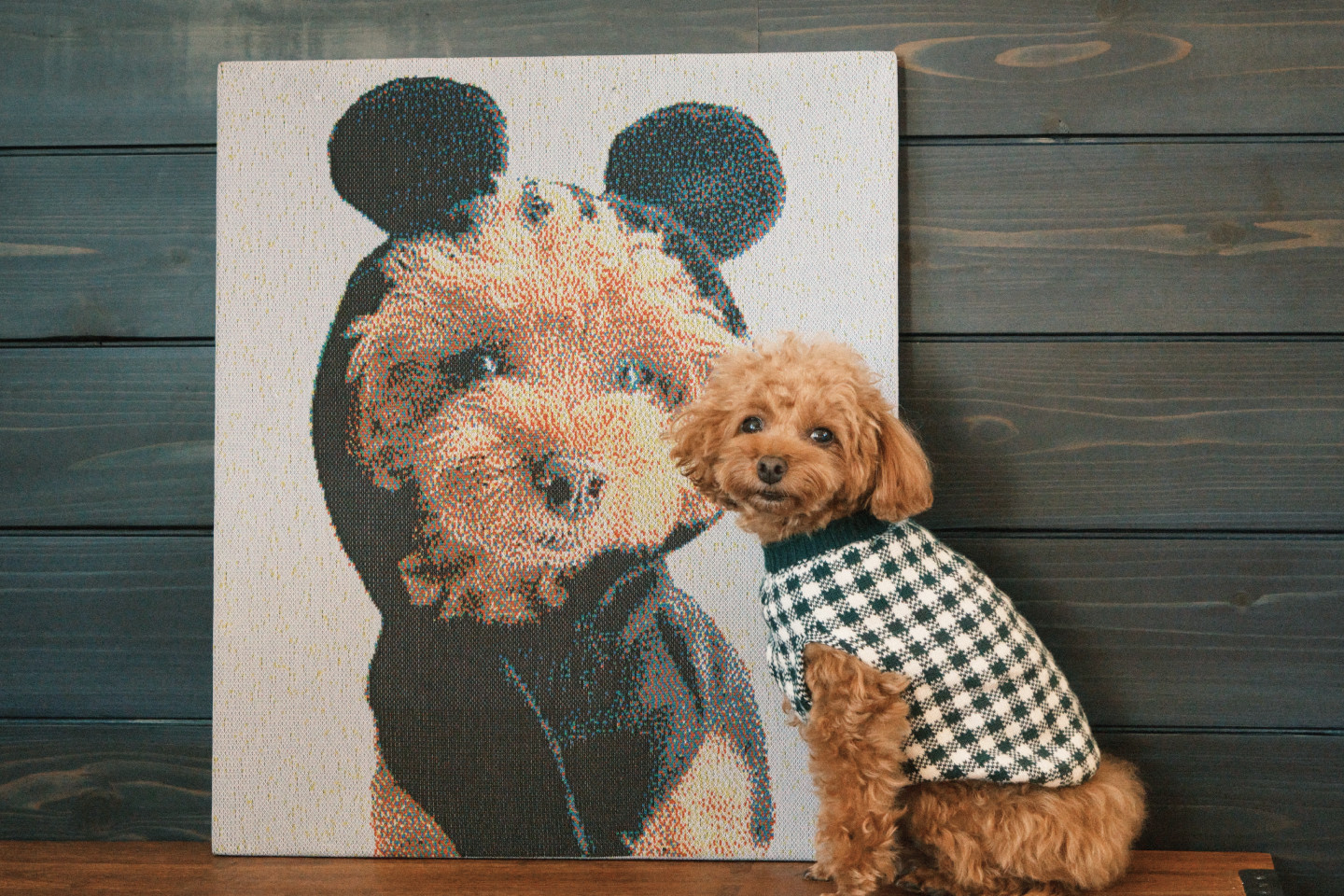 オーダーメイドうちの子ニットアート　～ぬくもりを形に絆を永遠に～ 18,720円