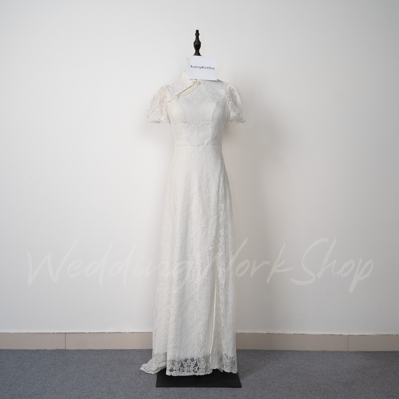 アンティークなドレス 高品質 エレガントレース 短袖バックレス  スカート /音楽会 演凑会 花嫁G043 20,221円