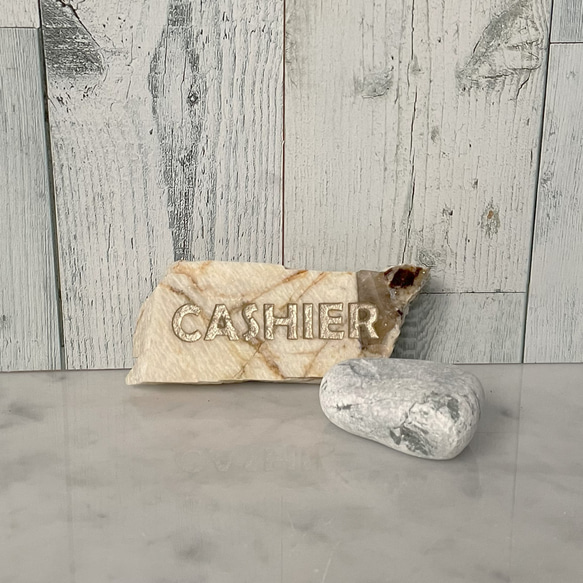 天然大理石端材プレートⓈサイズ 文字入れも可能です！ 表札・ネーム