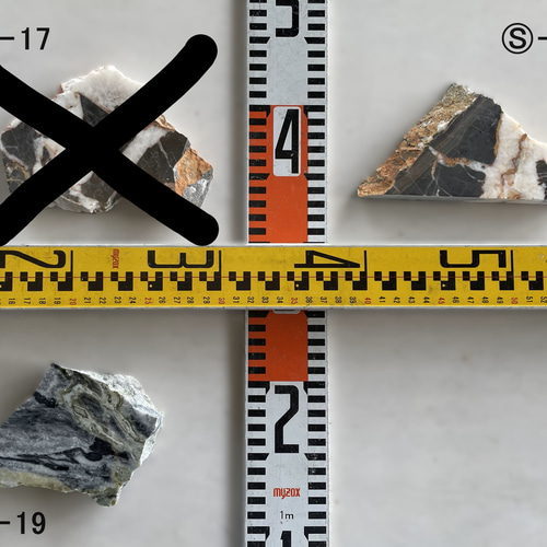 天然大理石端材プレートⓈサイズ 文字入れも可能です！ 表札・ネーム