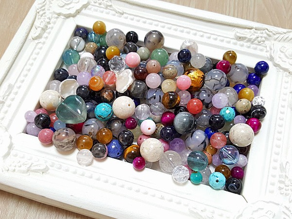 数量限定✨】訳あり天然石詰め合わせ200gパック！入ってる石は数十種類