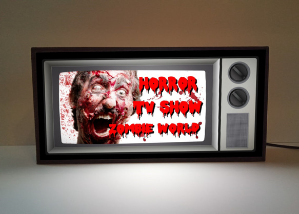 オーダー無料】ホラー TV ショウ ゾンビ 殺人鬼 お化け 恐怖