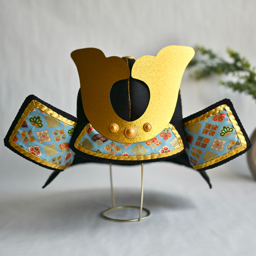 56cm フェルトのかぶれる兜 こどもの日・端午の節句・七五三 五月人形