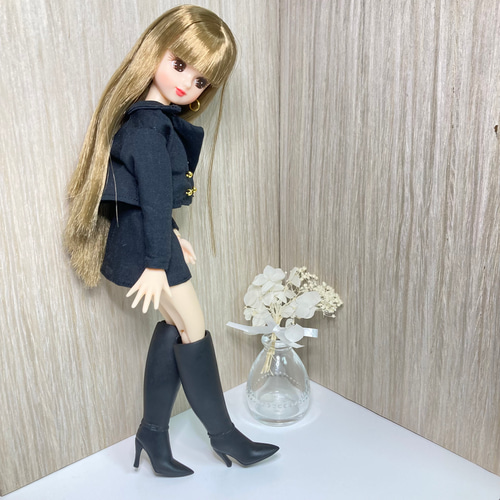 リカちゃん服 3点セット ジャケット・スカート・ピアス その他人形