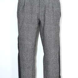 Side Line Herringbone Pants (grey) ロングパンツ グレー 灰色 ストリート 7枚目の画像