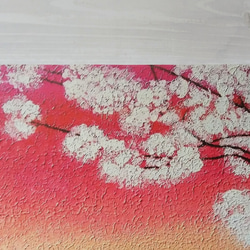 風景画 桜の絵 『花咲くところに希望も咲く』 桜 春 絵 絵画 アクリル キャンバス プリント アート パネル 4枚目の画像