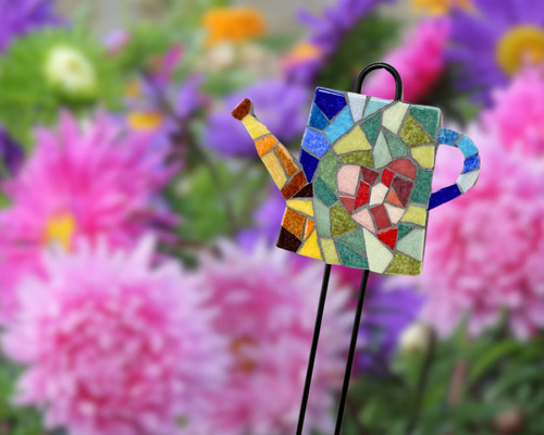 ガーデンピック☆ゆらゆらピック☆カラフルお花と雫☆7本☆ガーデニング雑貨☆多肉❺ ゆらゆらレジン☆ガーデンピック☆ピック☆ガーデニング雑貨