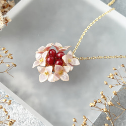【新品未使用】 ハンドメイドハン　ネックレス　手づくり　花 楽天市場】ドライフラワー ペンダント ネックレス トップ DIY