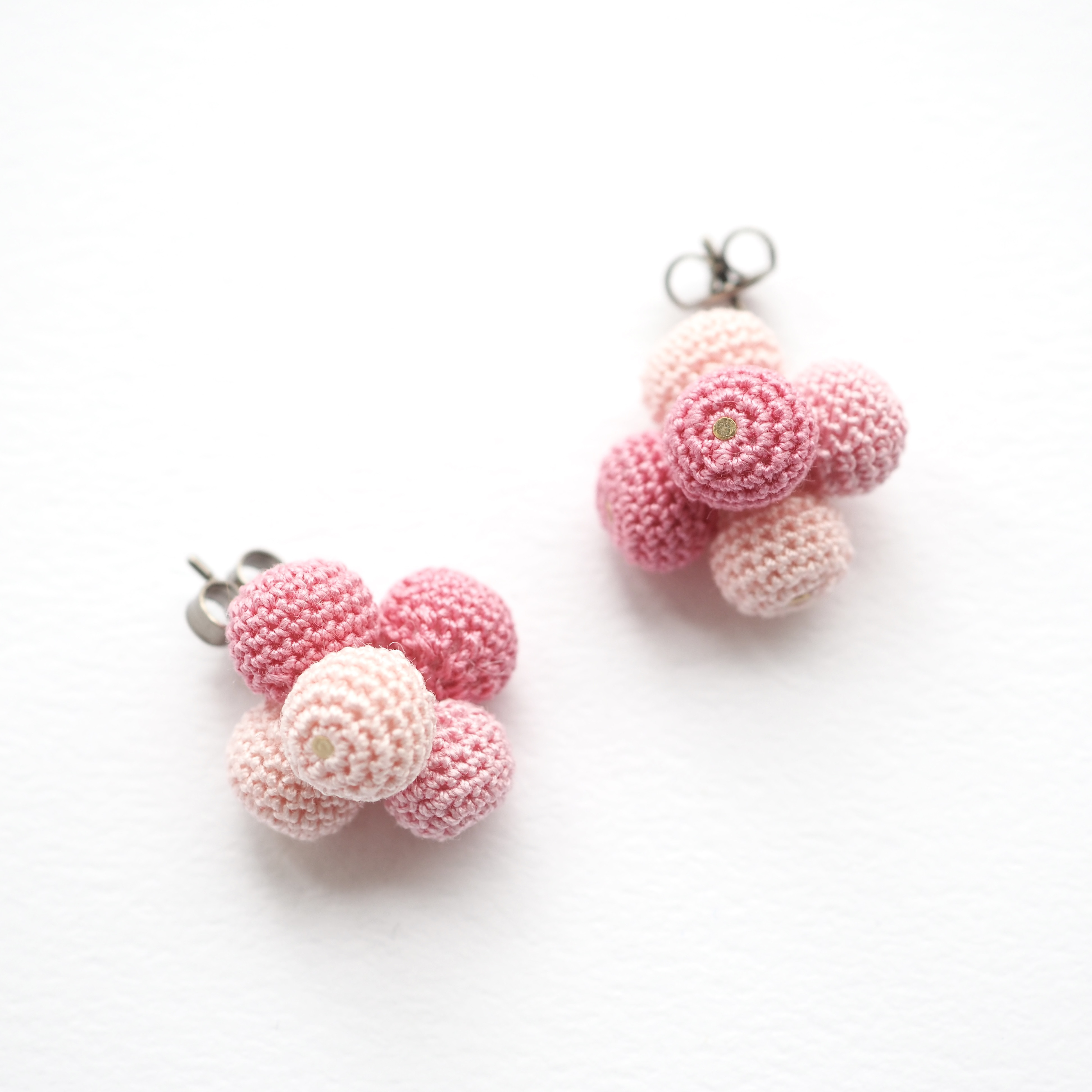 たわわピアス/イヤリング　さくら色