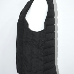 Black Padding Vest ニットベスト ブラック 黒 カジュアル 5枚目の画像