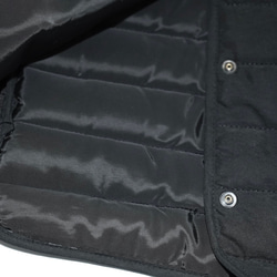 Black Padding Vest ニットベスト ブラック 黒 カジュアル 7枚目の画像