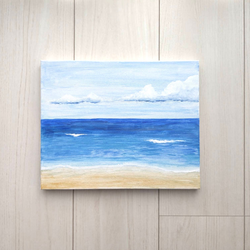 キャンバスアート 原画 「空と海」 絵画 KIKO 通販 17206113