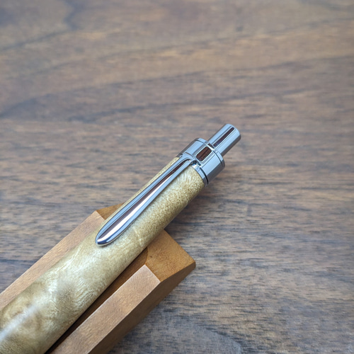 新作】マーブルウッド シャープペンシル No.385 ペン・筆記用具 工房