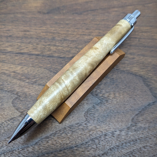 新作】マーブルウッド シャープペンシル No.385 ペン・筆記用具 工房