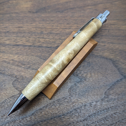 新作】マーブルウッド シャープペンシル No.385 ペン・筆記用具 工房
