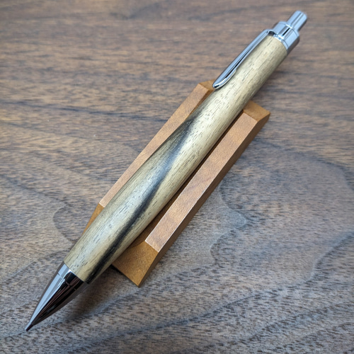 新作】黒柿 シャープペンシル No.388 ペン・筆記用具 工房