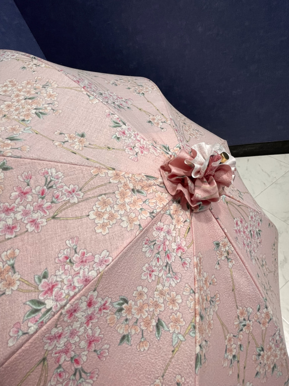 手作り日傘　どうにでも なると見上げる桜かな 14枚目の画像