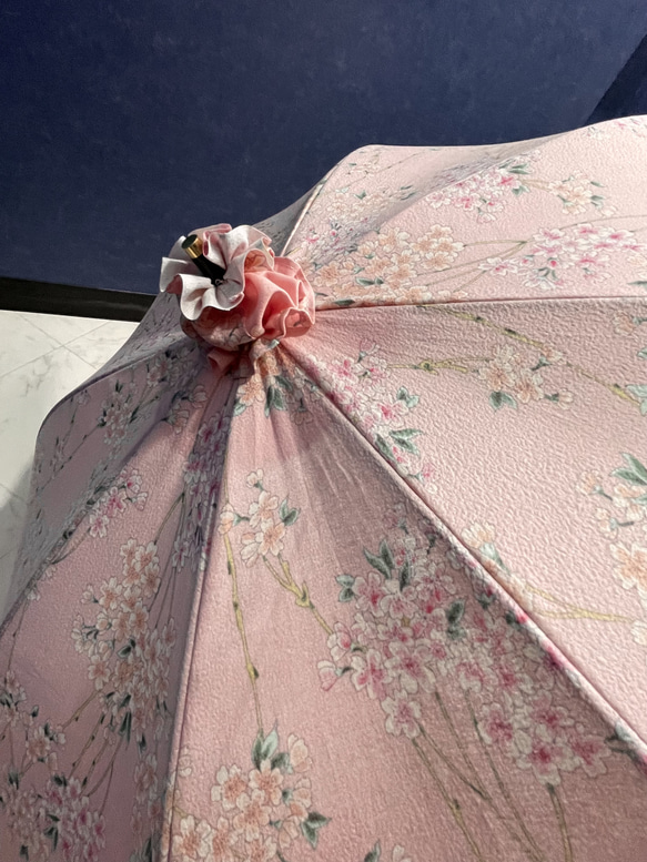 手作り日傘　どうにでも なると見上げる桜かな 16枚目の画像