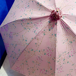 手作り日傘　どうにでも なると見上げる桜かな 1枚目の画像