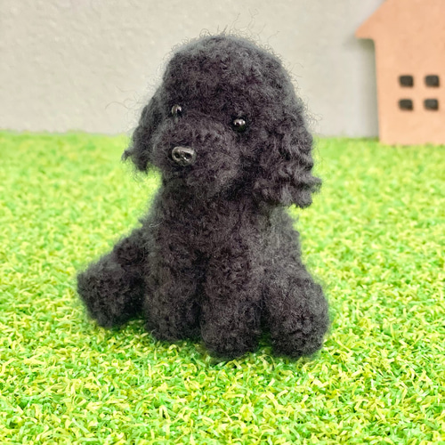 いつでもいっしょ♪ ふわふわ羊毛フェルトの小さなブラックトイ