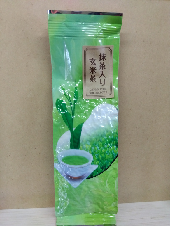 抹茶入り玄米茶　100g 1枚目の画像