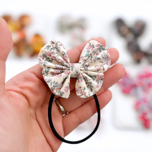 リバティ】ヘアゴム オーダー受付】リバティ ヘアアクセサリー