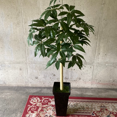 光触媒 人工観葉植物 ウォールグリーン フェイクグリーン パキラ12562