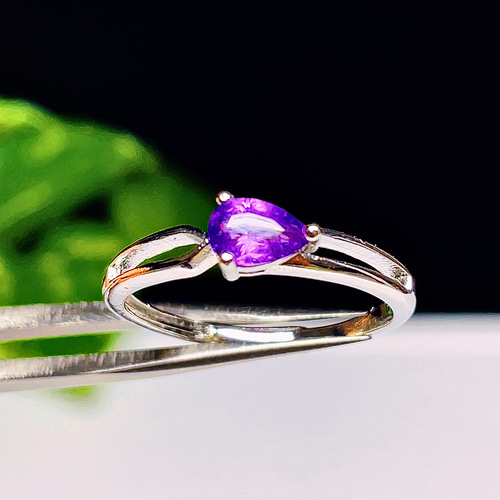 高品質】 アメジスト 紫水晶 リング 指輪 天然石 27 指輪