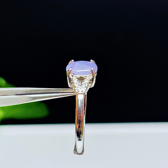【超美品】ブルーレースアゲート　瑪瑙　リング　指輪　空色縞瑪瑙　31 5枚目の画像