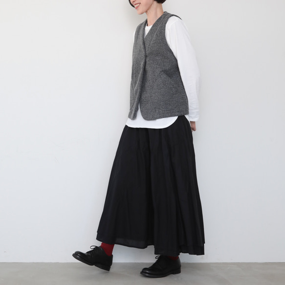 pazu's vest　FW / gray 10枚目の画像
