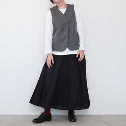 pazu's vest　FW / gray 4枚目の画像