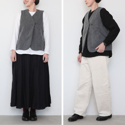 pazu's vest　FW / gray 11枚目の画像