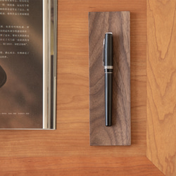 工匠手工筆筒辦公筆筒木質雜項筆架遠距辦公實木木紋生態 第2張的照片