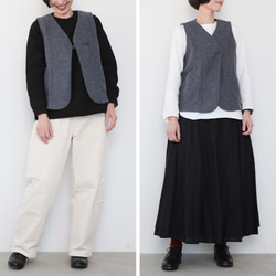 pazu's vest　FW / navy 11枚目の画像