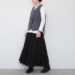 pazu's vest　FW / navy 9枚目の画像