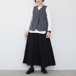 pazu's vest　FW / navy 4枚目の画像