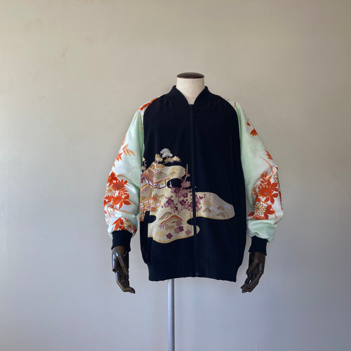 スカジャン着物地ハンドメード YAMATO Lab.＞「スカジャン」と「キモノ」の融合により生まれた