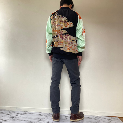 3XL, 1点物,スカジャン,父の日ギフト,おしゃれなパパに,ジャケット