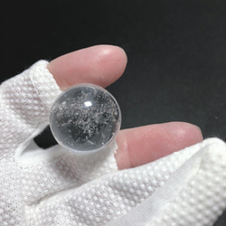 【置石】七星陣　ブラジル産水晶　　丸玉7個　円盤付き 15枚目の画像