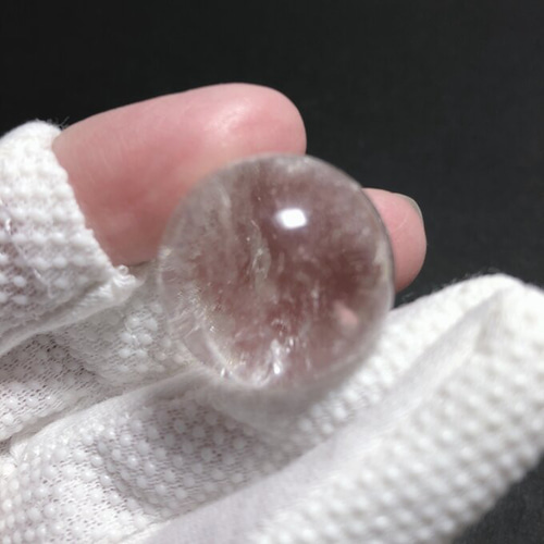 高波動茶水晶七星陣セット虹入り中央玉白水晶台付特別構成 maru-7sei.jpg