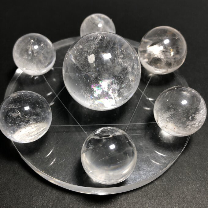 紫水晶　白菜　置物