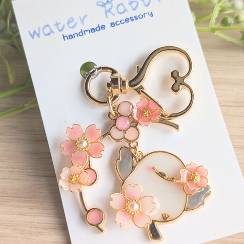 専用商品K-9119 ドロップチャーム(シマエナガ 桜) 専用商品K-9119 ドロップチャーム(シマエナガ 桜)