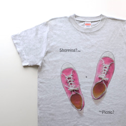 父の日に＊新作◎サクラ咲く限定カラー2024♪◆◇ Peach syrups 5.6oz Tシャツ 2 colors 1枚目の画像