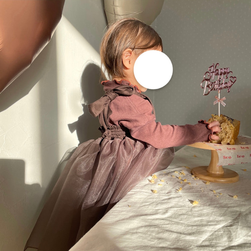 ドレス オーガンジードレス / セレモニードレス / ベビードレス