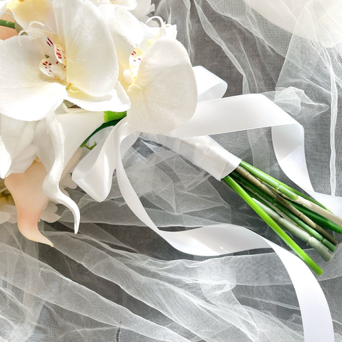 受注製作 No.159 クラッチブーケ 結婚式 ウエディングブーケ 前撮り