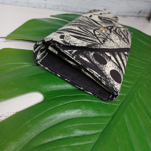 ハワイアンロングウォレット 長財布 ハンドメイド財布 長財布 