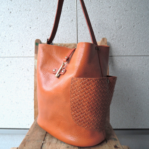 ≪web限定≫【カラーオーダー2025】A4対応 バケツ型 トート