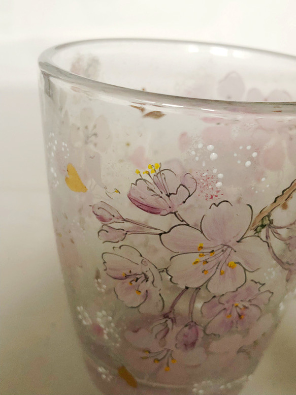 桜のマグカップ/温かいのもOK・A 3枚目の画像