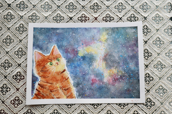 No.009 ちょいぽちゃ宇宙猫 絵画 Nakamurart 通販 17209704 No.009 ちょいぽちゃ宇宙猫 絵画 Nakamurart 通販 17209704