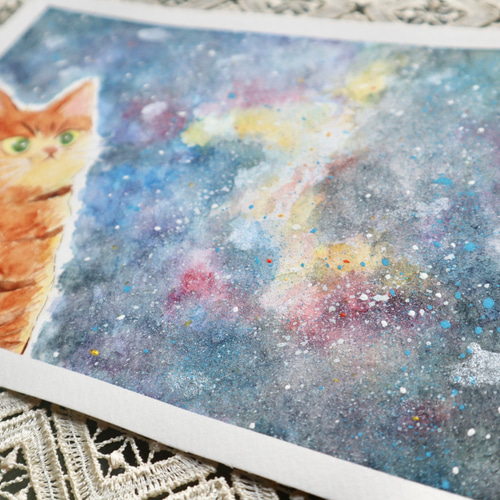 No.009 ちょいぽちゃ宇宙猫 絵画 Nakamurart 通販 17209704 No.009 ちょいぽちゃ宇宙猫 絵画 Nakamurart 通販 17209704